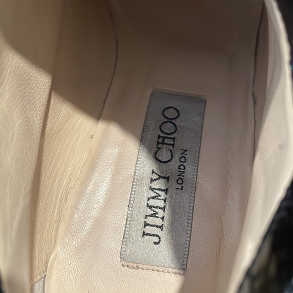 Jimmy Choo Patent Leather Ankle Boots - Picture 8 of 12